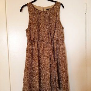 H&M Animal Print Sleeveless Dress